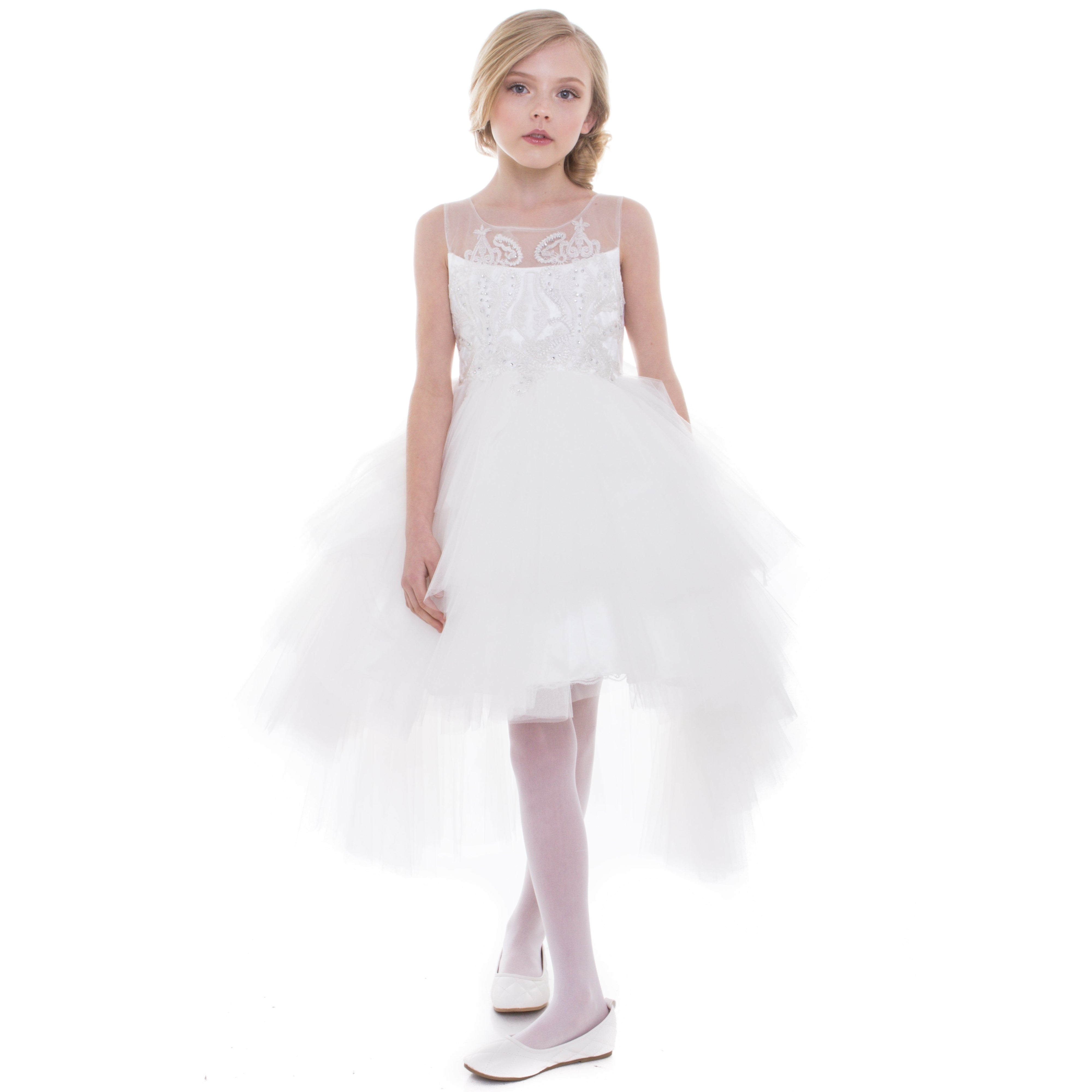 Abella Dress in Off White